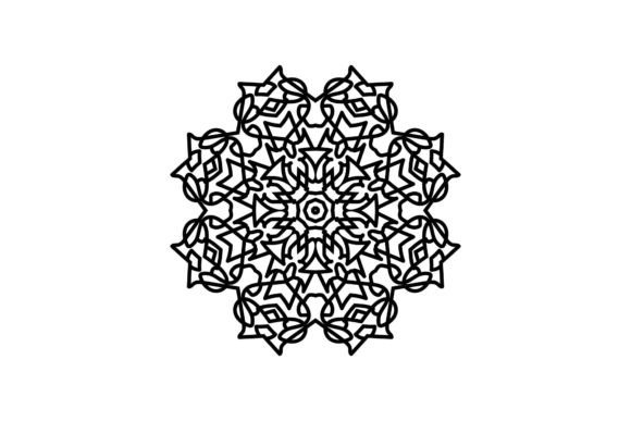 Art Decorative Mandala Icon: Premium Graphics & Icons