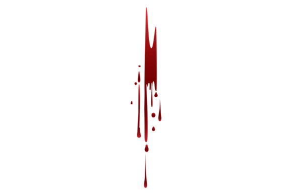 Blood Marks Decorative Spill: Artistic Graphics & Crafts