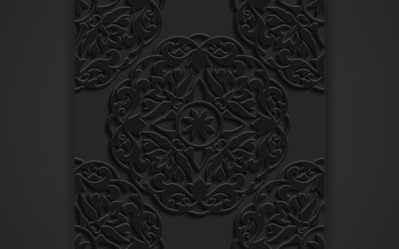Decorative Mandala Flower Background Svg: Graphics & Backgrounds