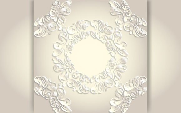Decorative Paper Cut Floral Background: Graphics & Backgrounds That Elevate Blog Content