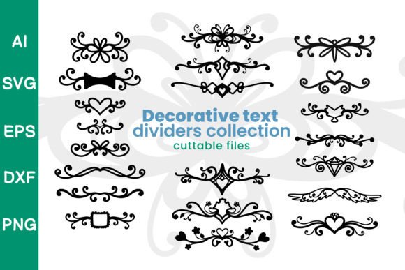 Decorative Text Divider Collection: A Designer's Review