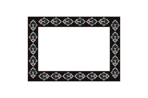 Decorative Vintage Frame Art Design for Graphics & Templates