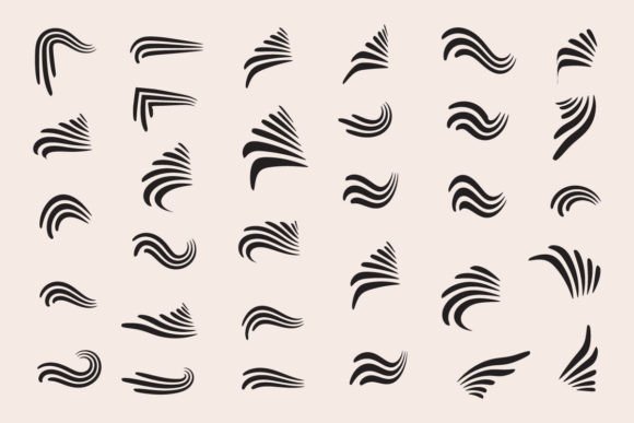 Doodle Accent Ray Burst Word Emphasis Graphics