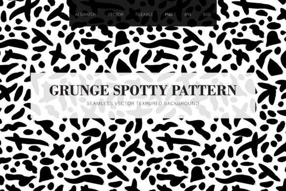 Grunge Brush Seamless Pattern: Graphics & Patterns for Real Crafting