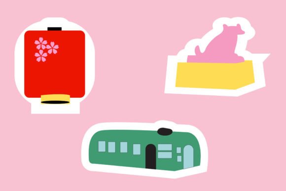Japanese Decorative Design Graphic – Icons & Graphics