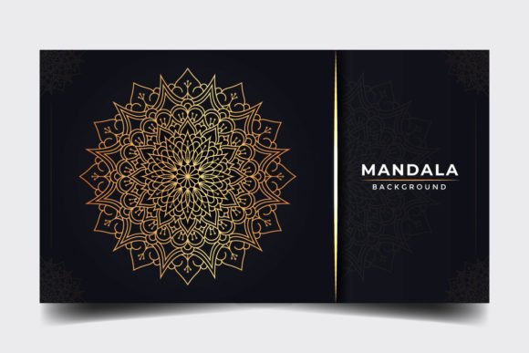 Luxury Islamic Decorative Mandala Design: Graphics & Backgrounds