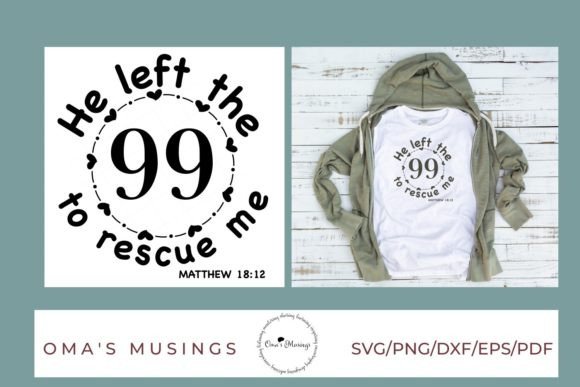 Matthew 18:12 SVG – Christian Graphics for Crafts