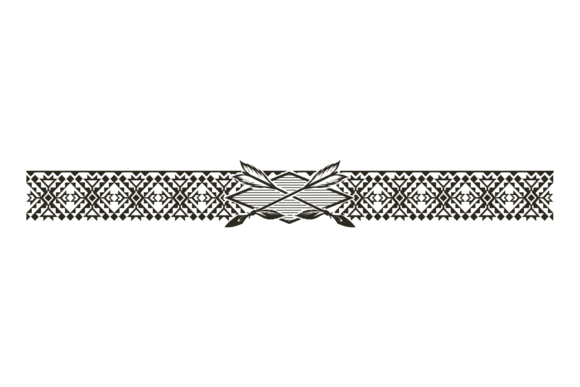 Testing Tribal Pattern Border Graphics for Craft Sellers